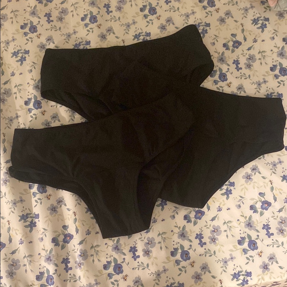 NWOT Victoria's Secret Black Period Underwear